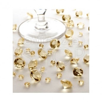 Cristalli decorativi oro 100 gr