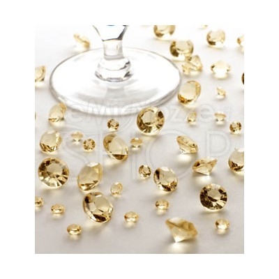 Cristalli decorativi oro 100 gr - LeMieNozze SHOP