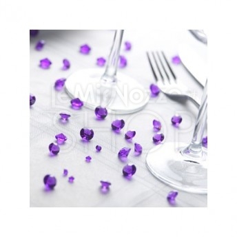Cristalli viola decorativi 100 gr