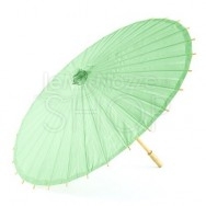 Ombrello parasole verde daiquiri in carta e bamboo