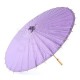 Ombrello parasole lavanda in carta e bamboo