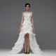 Abito da sposa corto con strascico Mod. Brigitta