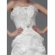 Abito da sposa corto con strascico Mod. Brigitta