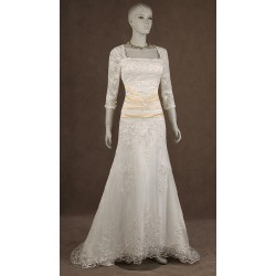 Abito da sposa scivolato Mod. Maria Miranda