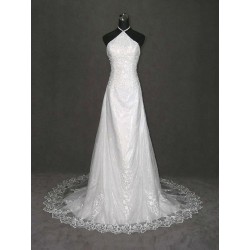 Abito da sposa scivolato Mod. Maria Odetta