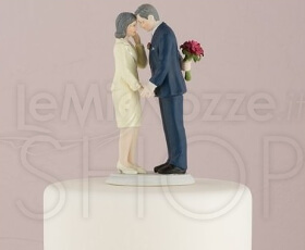 Cake topper Anniversario 