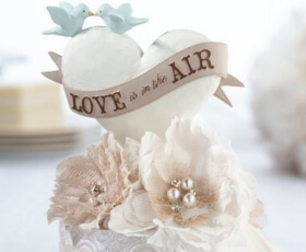 Cake topper per il matrimonio