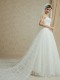 Abito da sposa classico con strascico staccabile Mod. Maria Alda