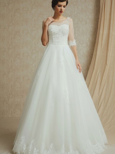 Abito da sposa principesco Mod. Maria Alfonsa