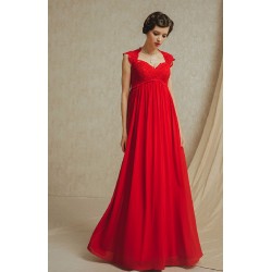 Abito da sposa e cerimonia stile impero Mod. Maria Alina