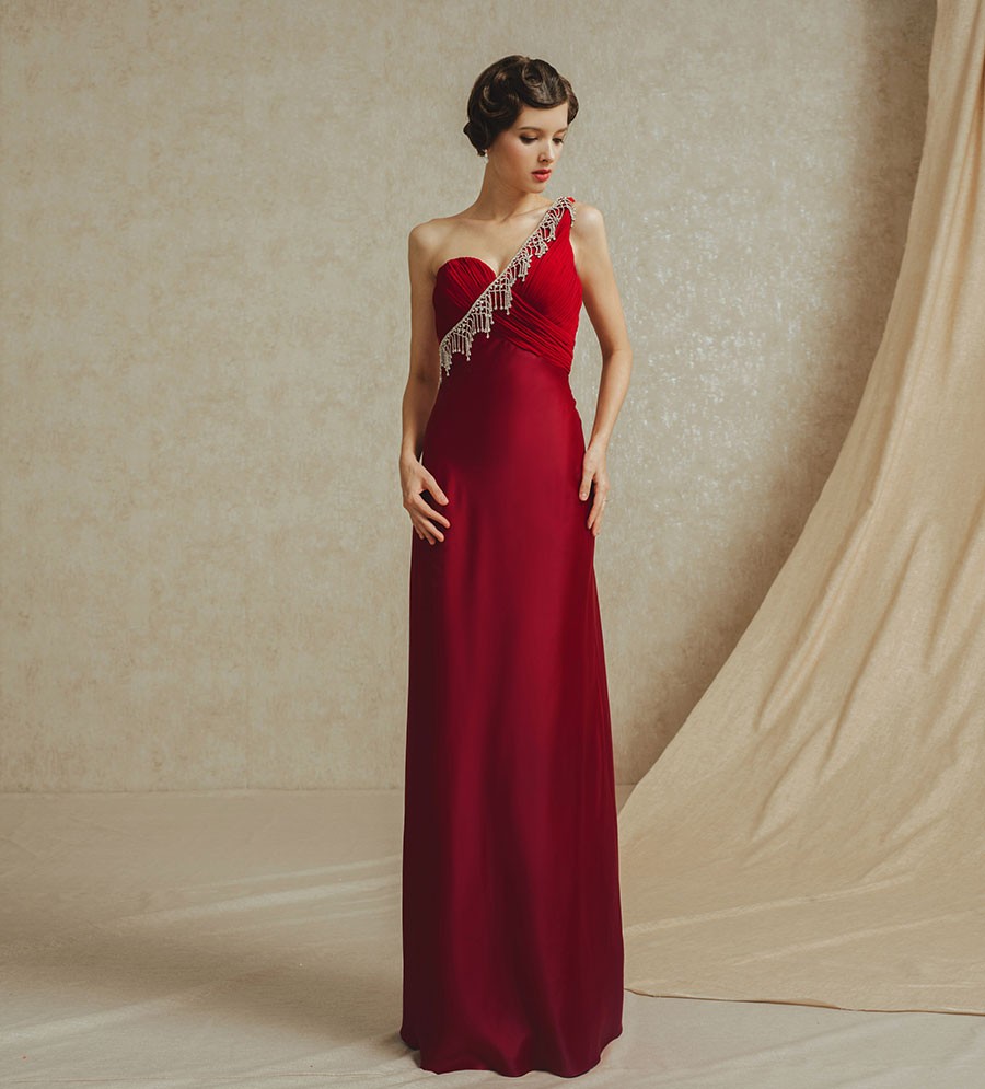 Abito da sposa e cerimonia scivolato Maria Altea LeMieNozze