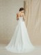 Abito da sposa classico con coprispalle staccabile Mod. Maria Amelia