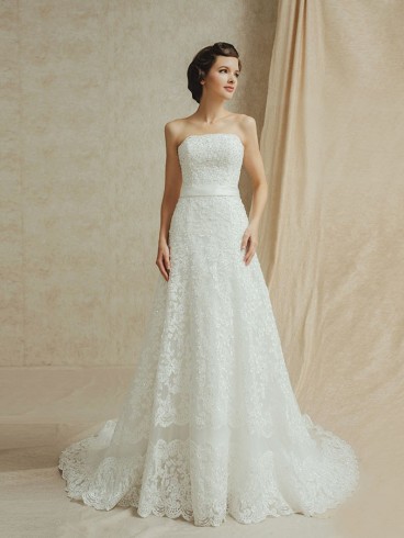 Abito da sposa classico Mod. Maria Amina