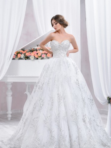 Abito da sposa principesco Mod. Cecilia