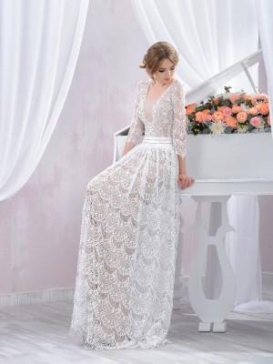 Abito da sposa scivolato Mod. Clorinda