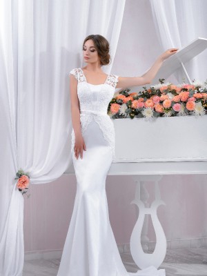 Abito da sposa a sirena Mod. Bice