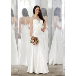 Abito da sposa e cerimonia scivolato Mod. Camilla