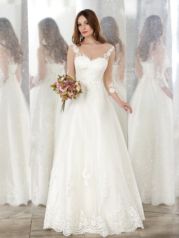 Abito da sposa classico Mod. Bianca