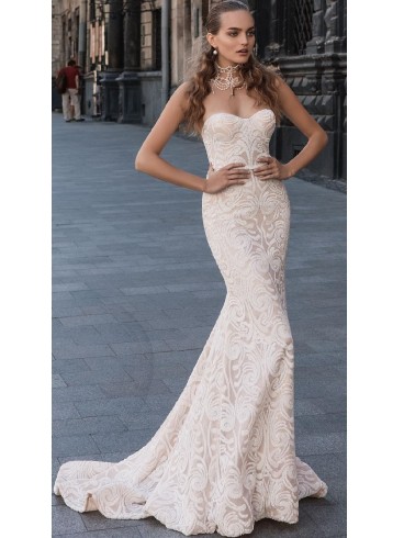 Abito da sposa a sirena Mod. Antonia