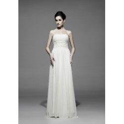 Abito da sposa e cerimonia stile impero Mod. Camelia