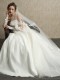 Abito da sposa stile impero con strascico staccabile Mod. Angelica