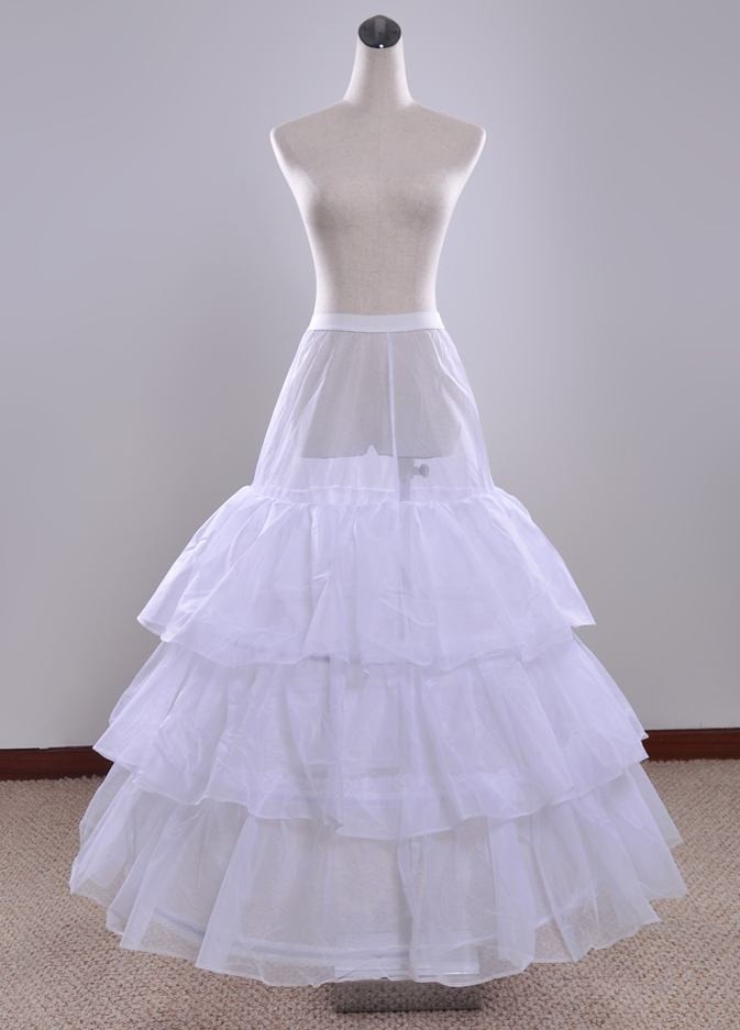 APATSUKI - 2 Pezzi Sottoveste Moda Per 115 16 Bambole Slip Abito Da Sposa Sottogonna Vestiti Abiti 16 Bjd Accessori Per Casa Delle Bambole Lungo Bianco 0791974877667 - Foto 2