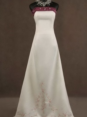 Abito da sposa scivolato Mod. Maria Laura