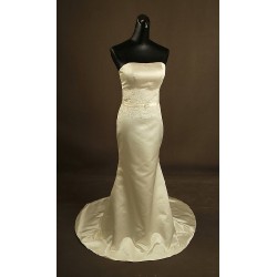 Abito da sposa scivolato Mod. Maria Marinetta